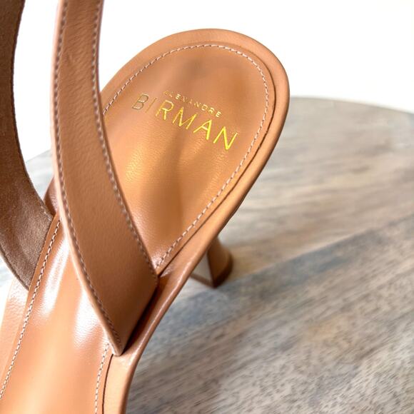 Alexandre Birman Sierra 85 Crystal Sandals NIB Papaya Mist EU 38.5 US 8.5 Italy - Picture 7 of 11